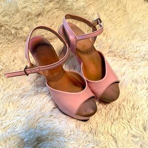 Very used Pleaser size 7 heels.